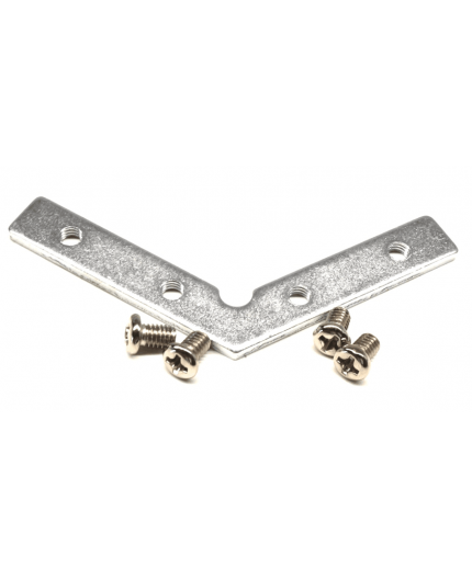 APA1, APA2, DW1, DW2, DW3, DC1, DC2 connection bracket / connector 120 degree, horizontal, for LED aluminium profile APA1, APA2, DW1, DW2, DW3, DC1, DC2 connection bracket / connector 120 degree, horizontal, for LED aluminium profile