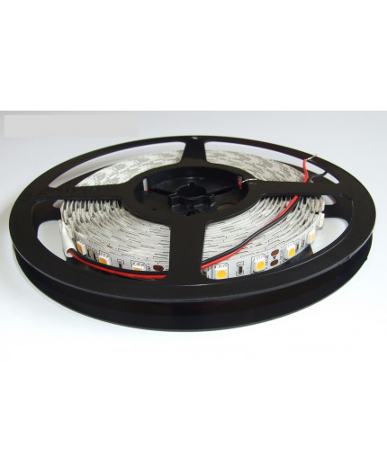 12VDC LED tape, cool white 4000K, 14.4W/m, 60LED/m, IP20, 5m (72W, 300 LED), SMD5050 12VDC LED tape, cool white 4000K, 14.4W/m, 60LED/m, IP20, 5m (72W, 300 LED), SMD5050
