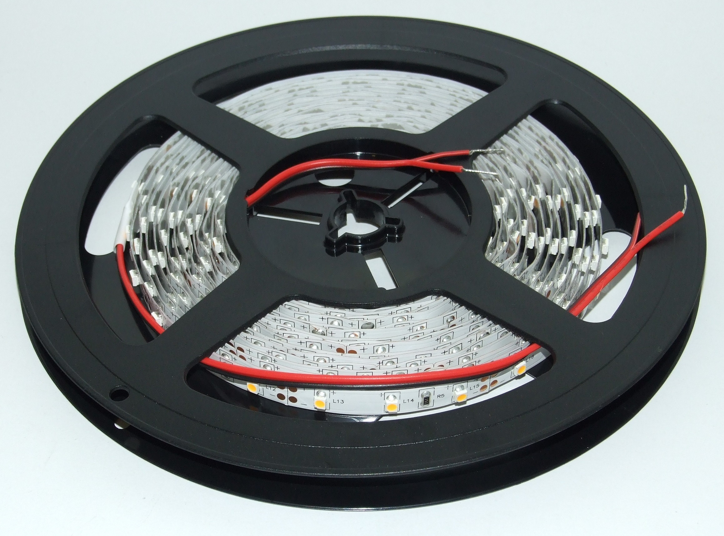 Photo of: 12VDC LED tape, warm white 2700K, 4.8W/m, 60 LED/m, 5m, IP20, SMD3528