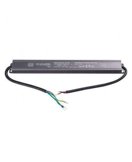 60W, ELED-60-24T-SLP, Mains to 24Vdc Triac dimmable LED driver, IP66 60W, ELED-60-24T-SLP, Mains to 24Vdc Triac dimmable LED driver, IP66
