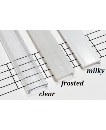 KL1, K1, KH1, KL2, K2, KH2, K3 1m / 1000mm extra diffuser / cover for LED profile KL1, K1, KH1, KL2, K2, KH2, K3 1m / 1000mm extra diffuser / cover for LED profile