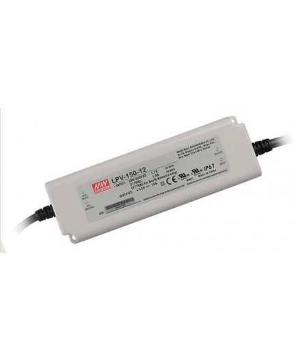 Mean Well LPV-150-12 AC-DC Single Output LED Driver Constant Voltage