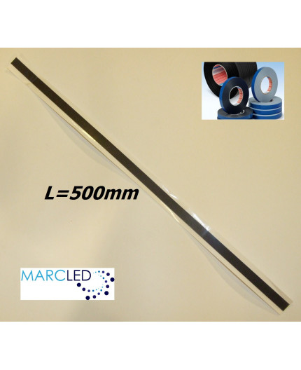 L 0.5m / 500mm, Double sided PE foam tape for mounting LED profiles L 0.5m, Double sided PE foam tape for mounting LED profiles