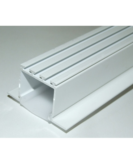 2m / 2000mm C2 ceiling LED aluminium extrusion (painted / white), set with diffuser 2m / 2000mm C2 ceiling LED aluminium extrusion (painted / white), set with diffuser