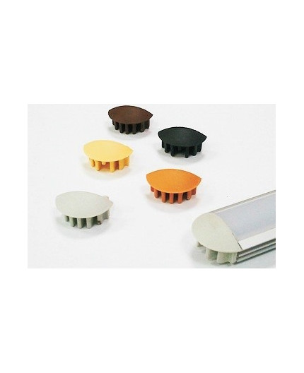 Extra / additional end cap for LED profile P1 Bracket - Mounting Clip for LED aluminium extrusions / profiles