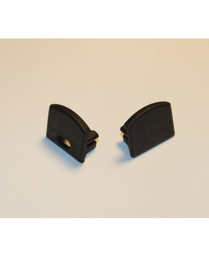 extra/additional end cap for profile PH2 black Additional end cap for profile PH2 silver
