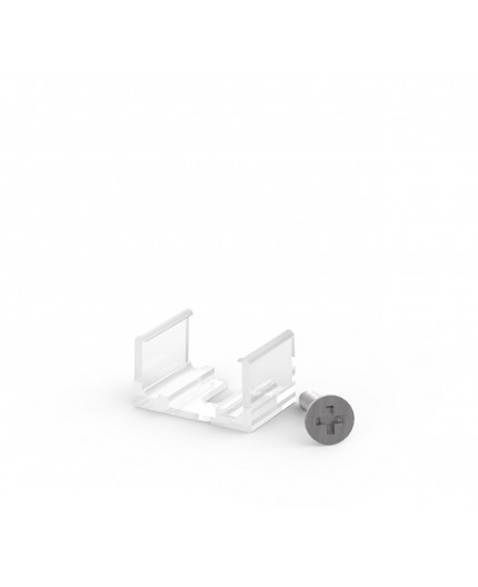 E2, EH2 plastic mounting clip (transparent) for LED channel E2, EH2 plastic mounting clip (transparent) for LED channel
