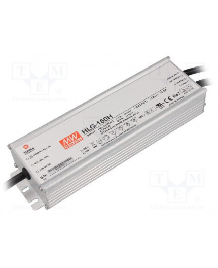 150W 24Vdc Single Output Switching Power Supply 1-10V, HLG-150H-24B, Mean Well 150W 24Vdc Single Output Switching Power Supply 1-10V, HLG-150H-24B, Mean Well