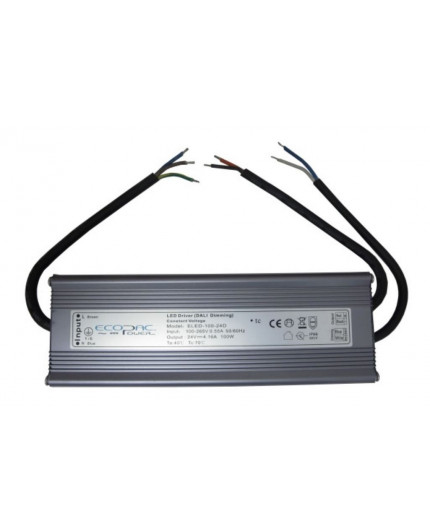 12Vdc 100W DALI dimmable LED driver, ELED-100-12D 24Vdc 100W DALI dimmable LED driver, ELED-100-24D