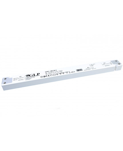 GTPC-100-12-S, 100W, 12Vdc, Slim, Single Output Switching LED Power Supply, PFC, 3 years warranty