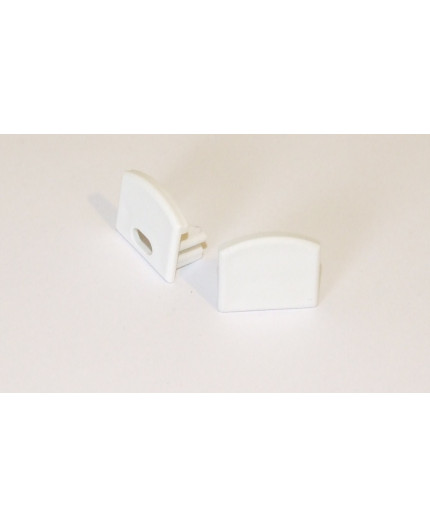 PH2 white extra end cap for LED profile PH2 white extra end cap for LED profile