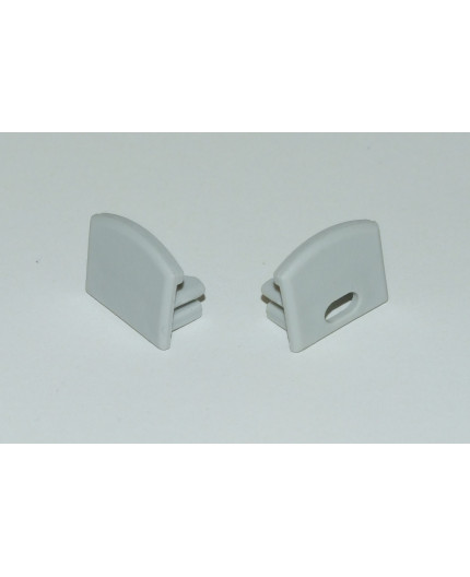 PH2 silver extra end cap for LED profile PH2 silver extra end cap for LED profile