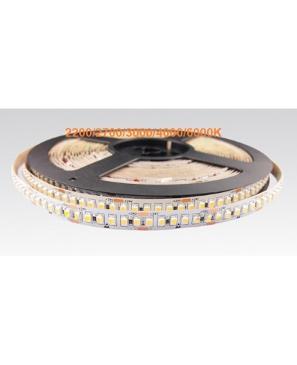 24VDC LED tape, warm white 3000K, 14.4W/m, 180LED/m, 5m (72W, 900 LED), IP20, SMD3528 24VDC LED tape, warm white 3000K, 14.4W/m, 180LED/m, 5m (72W, 900 LED), IP20, SMD3528