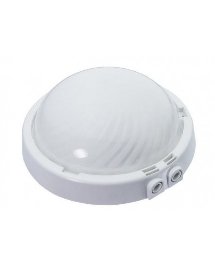 12W 4000K 1200lm DUE Ceiling / Wall Bulkhead LED Light Lamp IP44, IK10, polycarbonate cover, 2 x cable glands 12W 4000K 1200lm DUE Ceiling / Wall Bulkhead LED Light Lamp IP44, IK10, polycarbonate cover, 2 x cable glands